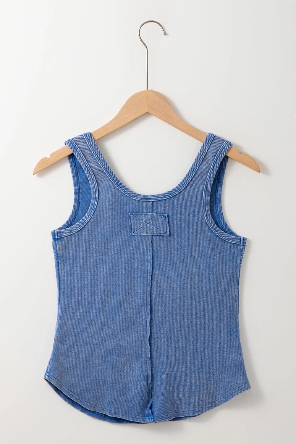 Blue Hour Ribbed Tank Top - Image 9