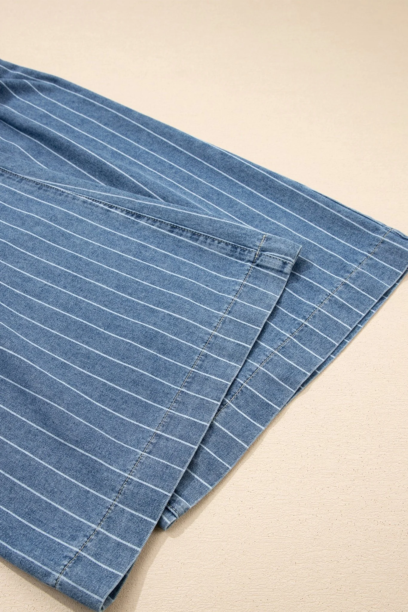Blue Skies Stripe Wide Leg Jeans - Image 10