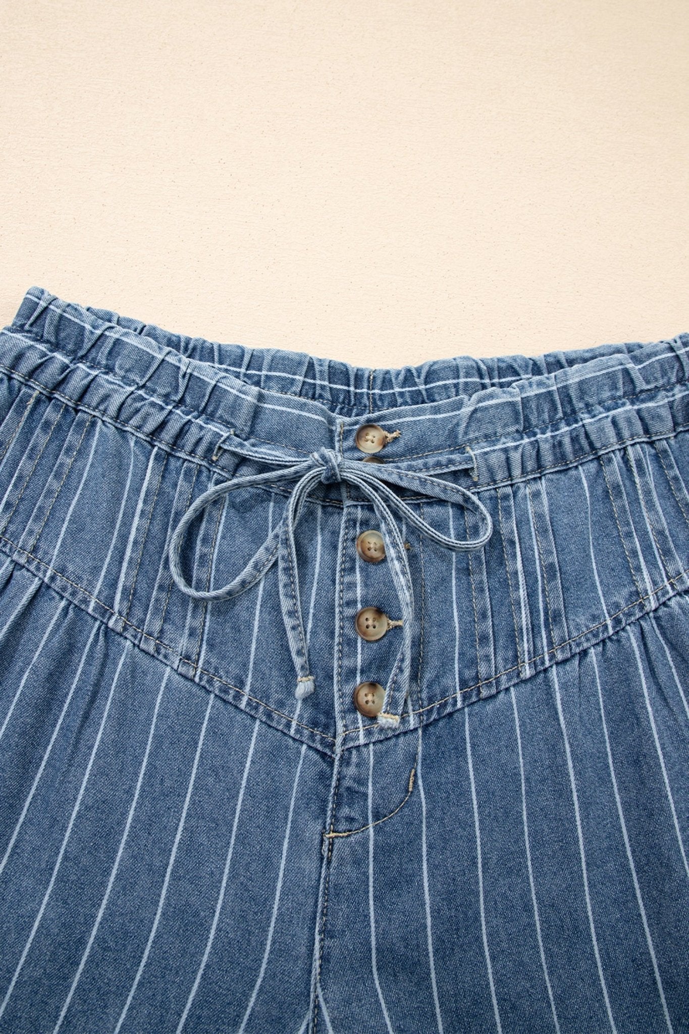 Blue Skies Stripe Wide Leg Jeans - Image 13