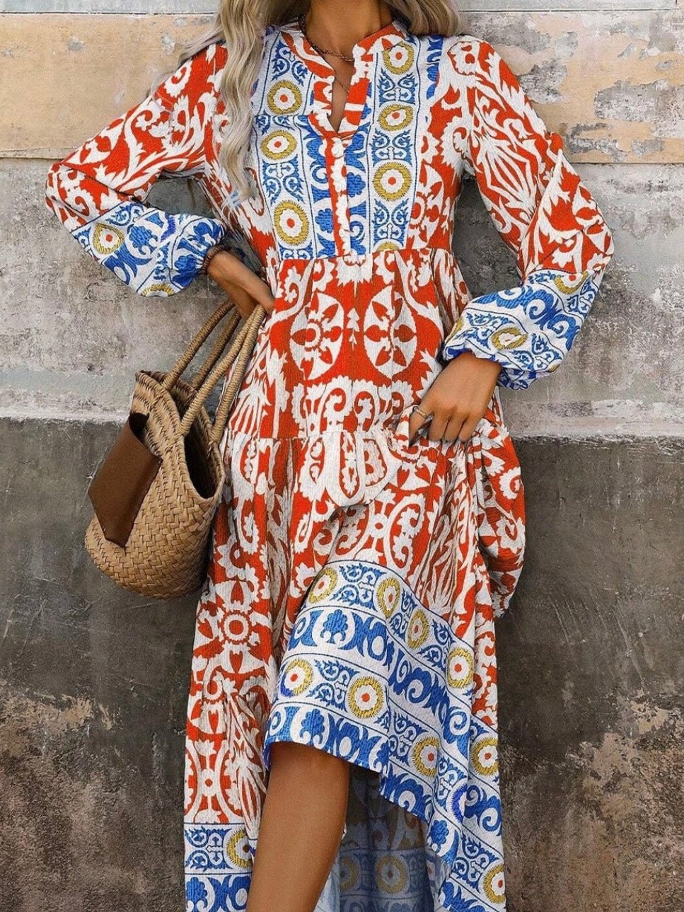 Spanish Boho Maxi Dress - Image 8