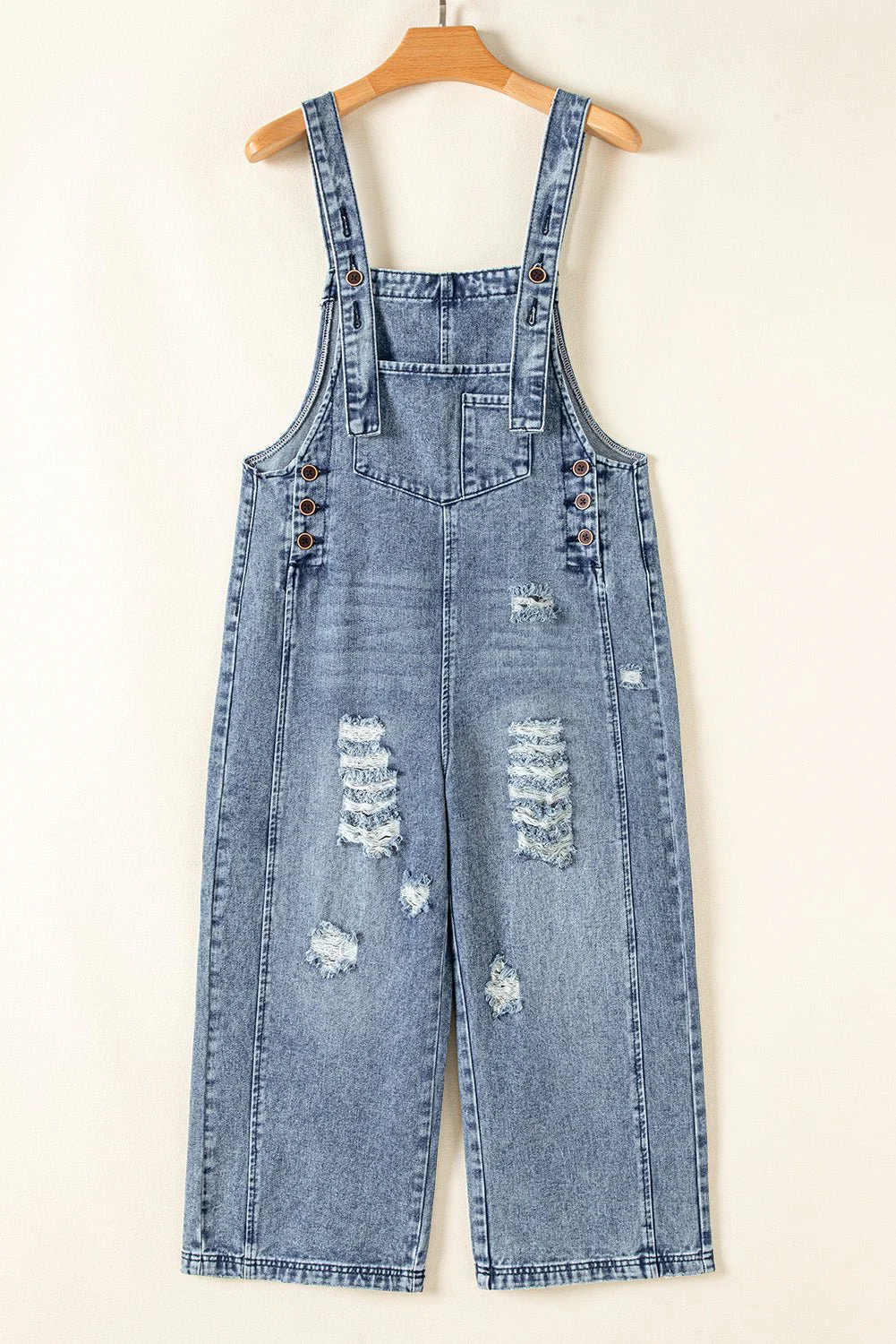 Beach Break Denim Overalls - Image 18