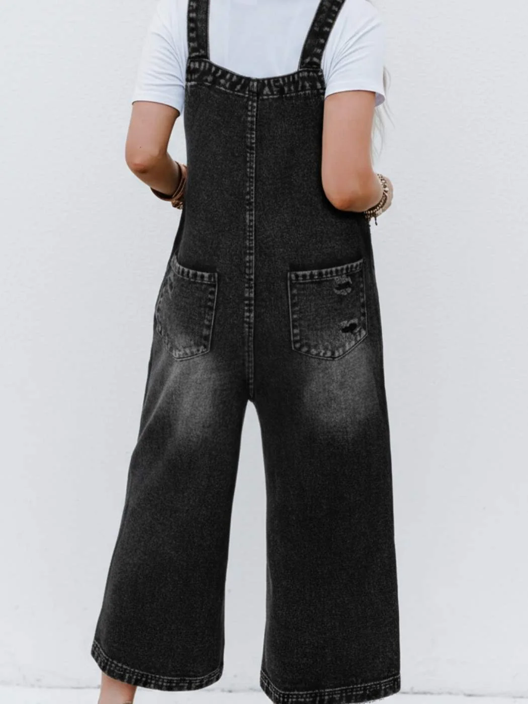 Beach Break Denim Overalls - Image 7