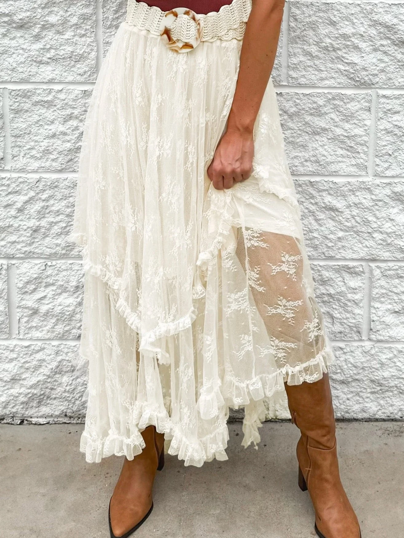 Sun Kiss Lace Skirt - Image 3