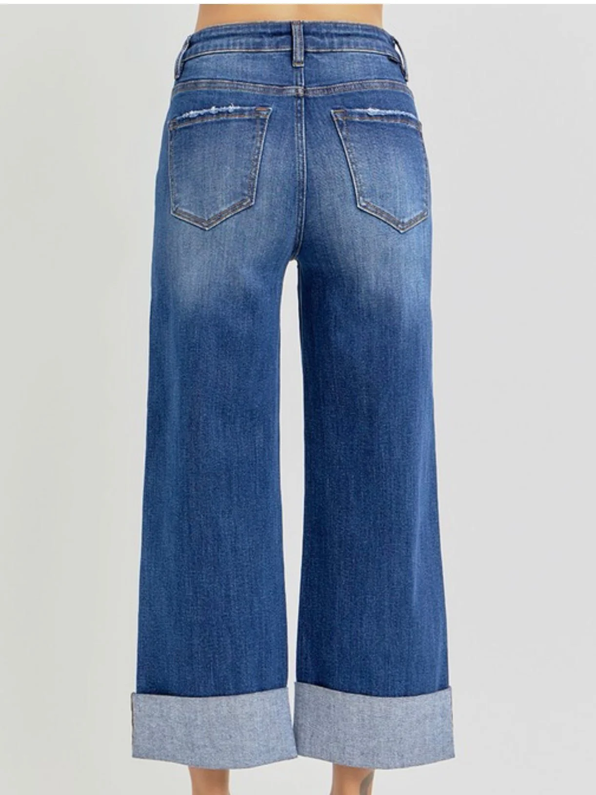 Sunset Stroll Wide Leg Jeans - Image 4