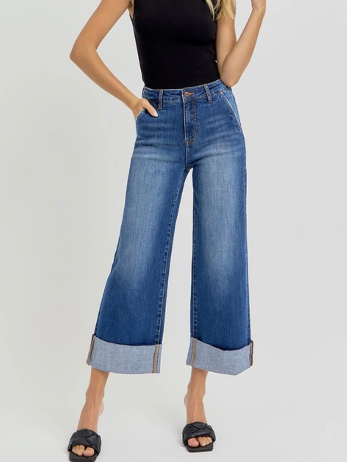 Sunset Stroll Wide Leg Jeans - Image 5