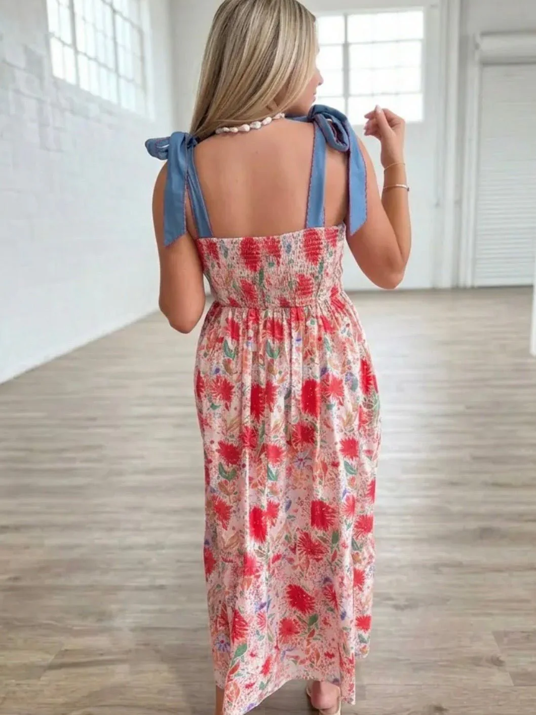 Sunspell Floral Maxi Dress - Image 3