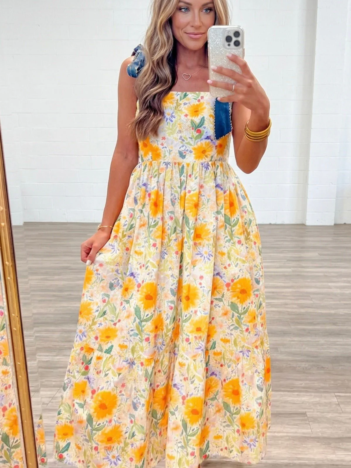 Sunspell Floral Maxi Dress - Image 5