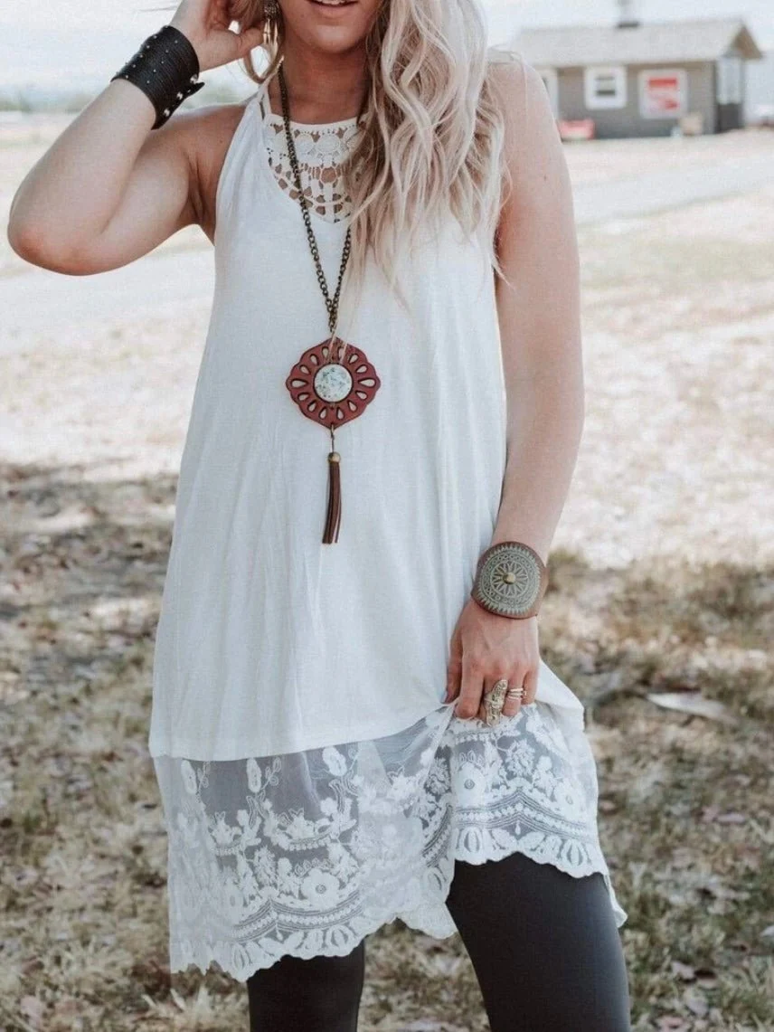 T Back Lace Slip - Image 11