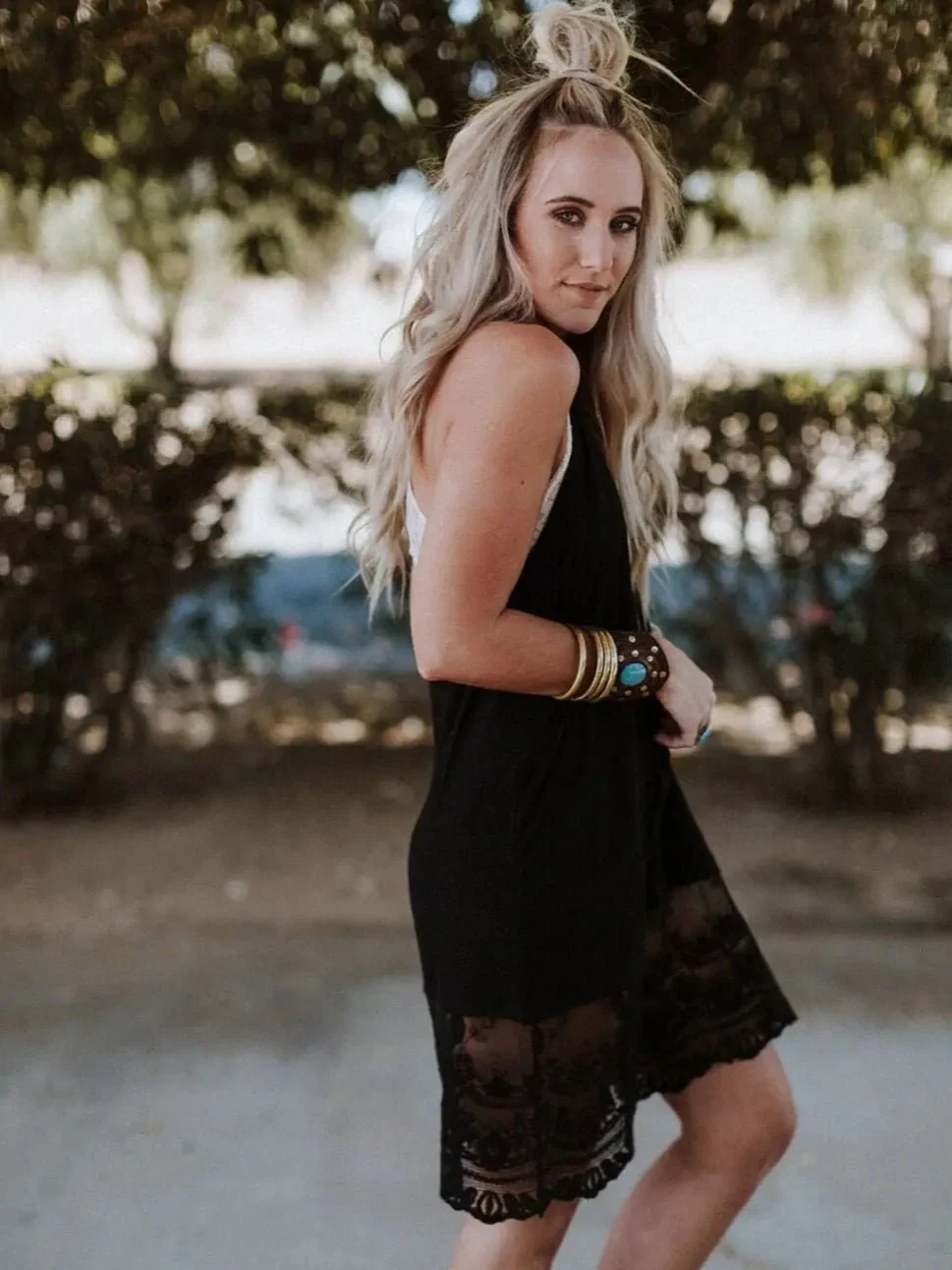 T Back Lace Slip - Image 3