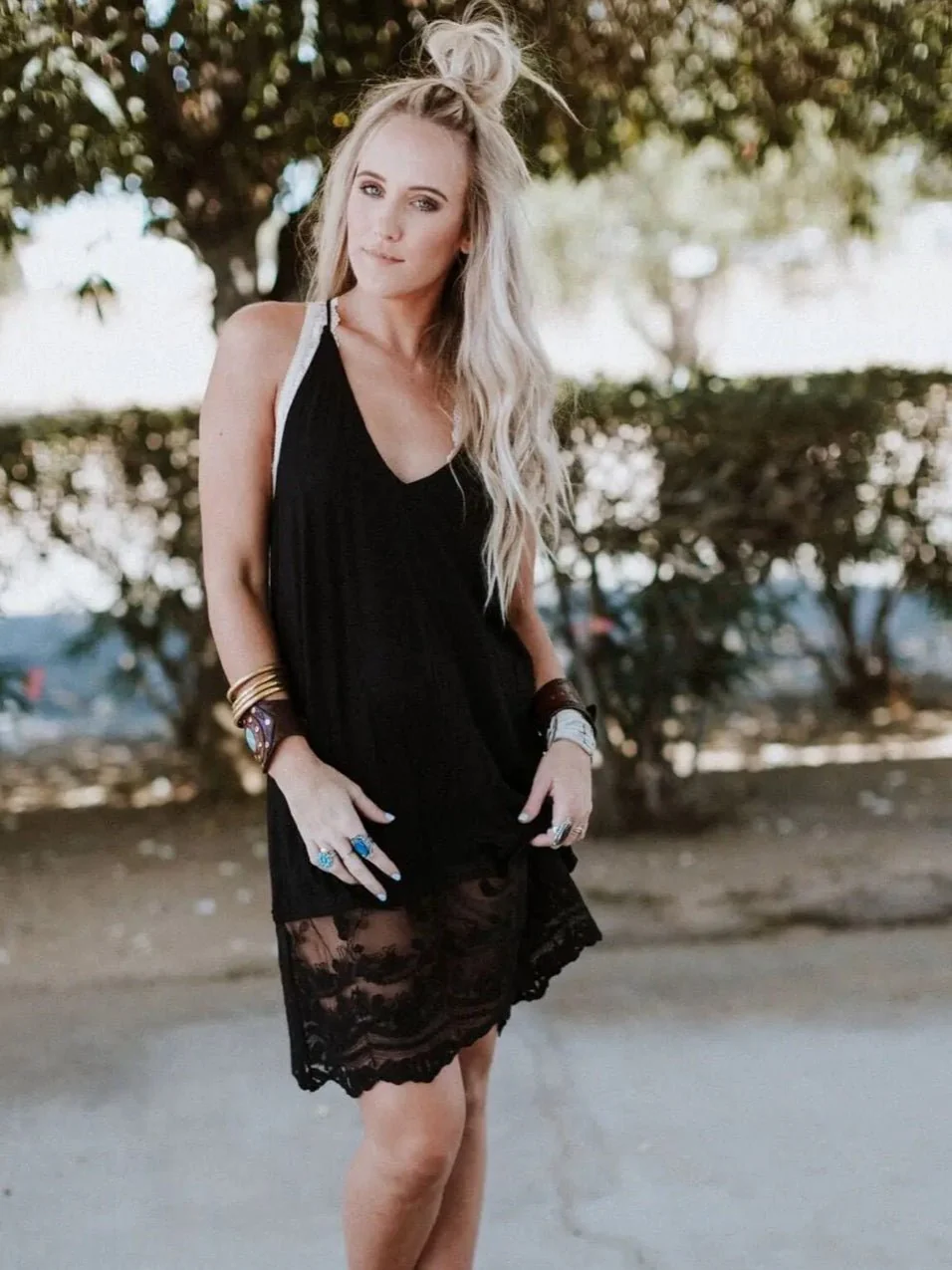 T Back Lace Slip - Image 5
