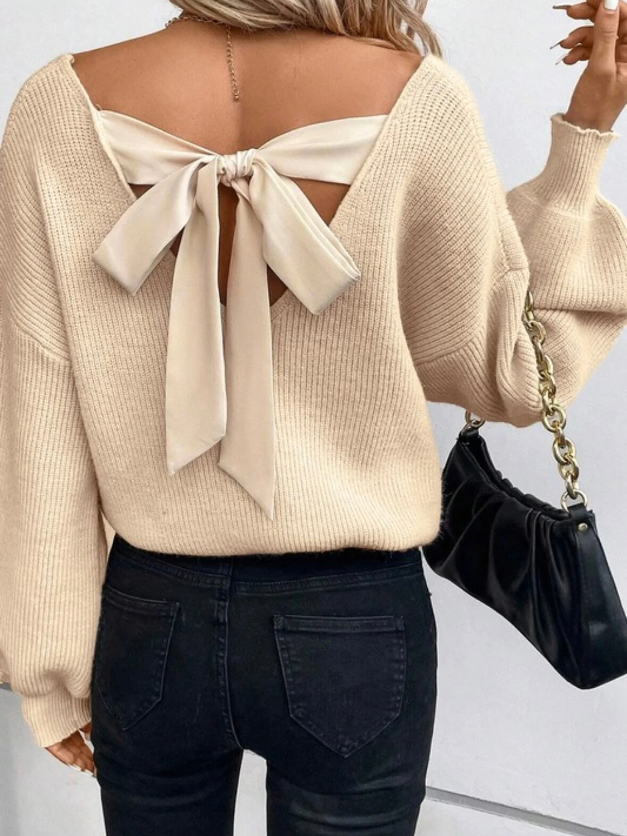 Tie It Back Sweater - Image 4