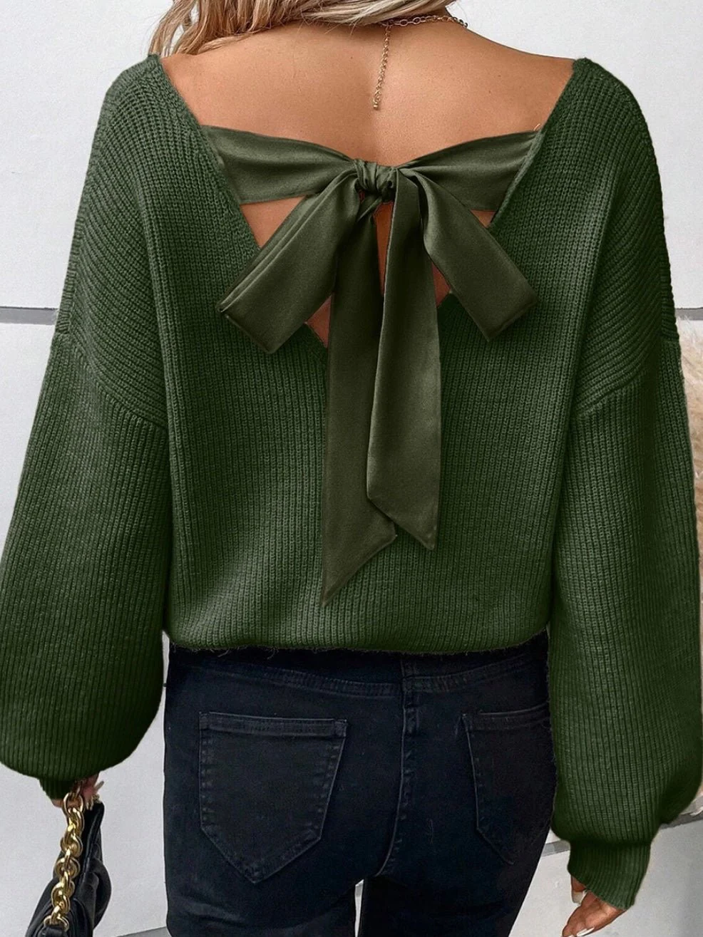 Tie It Back Sweater - Image 7