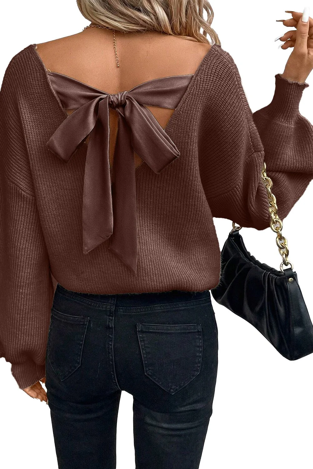 Tie The Back Sweater - Image 11
