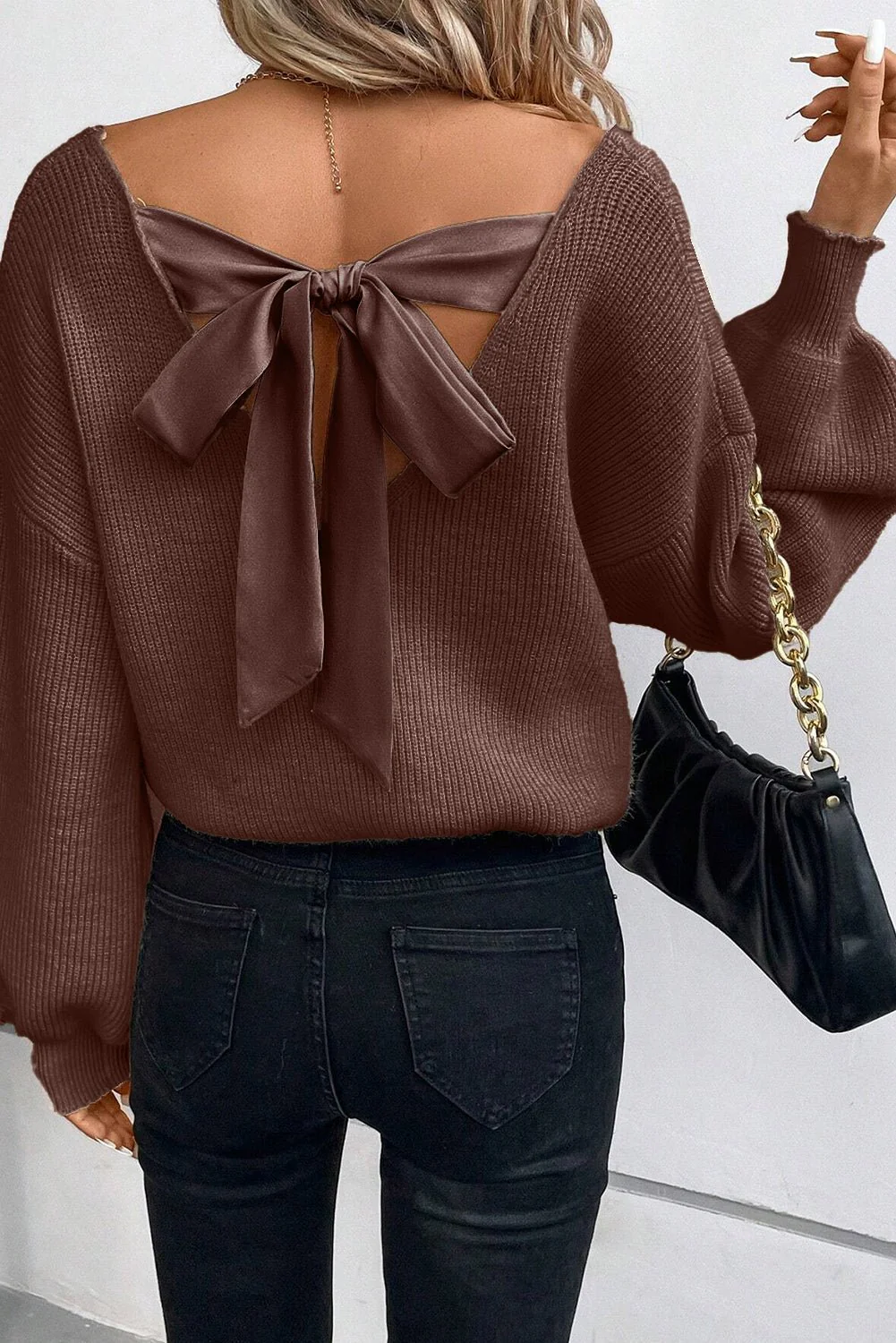 Tie The Back Sweater - Image 21