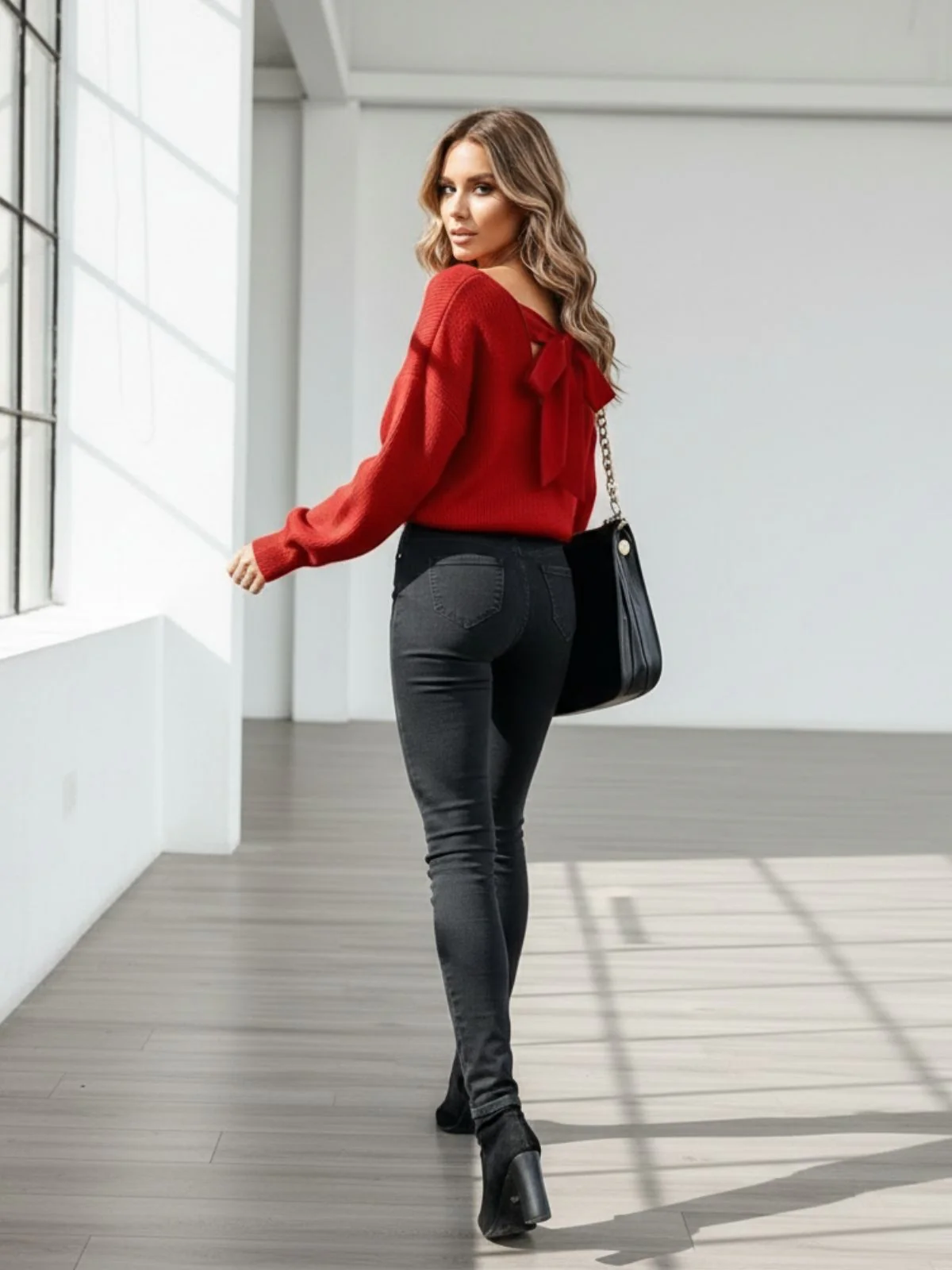 Tie The Back Sweater - Image 35