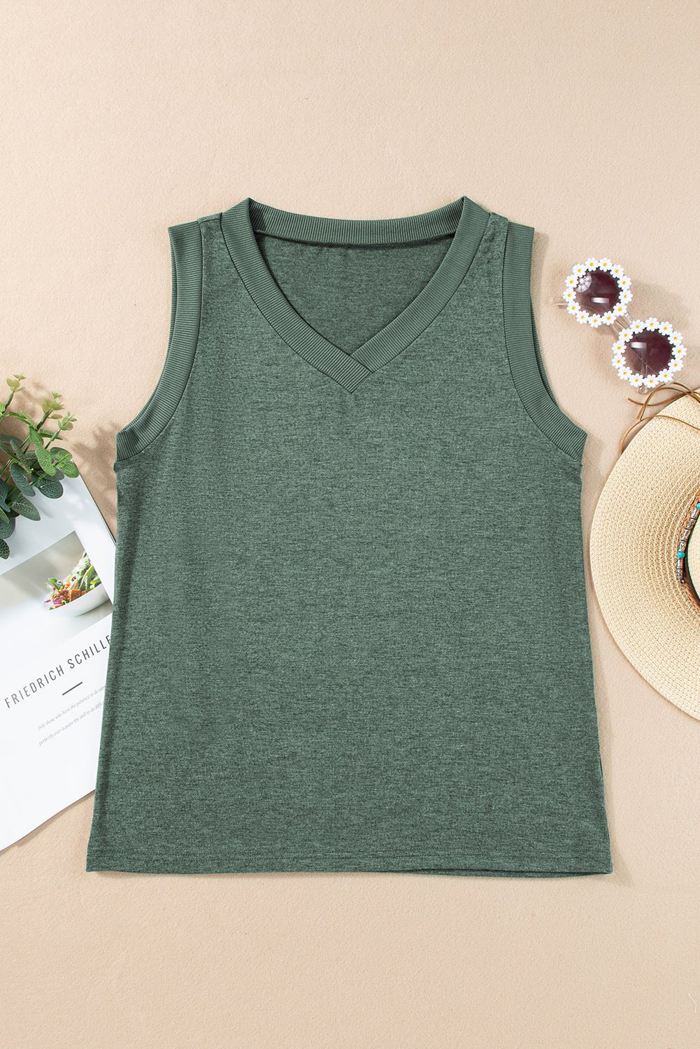 V Neck Tank Top - Image 13