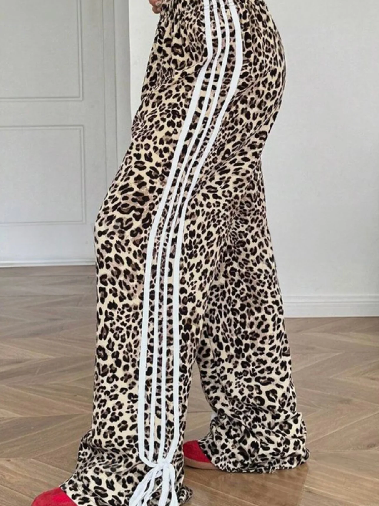 Varsity Wild Leopard Pants - Image 3