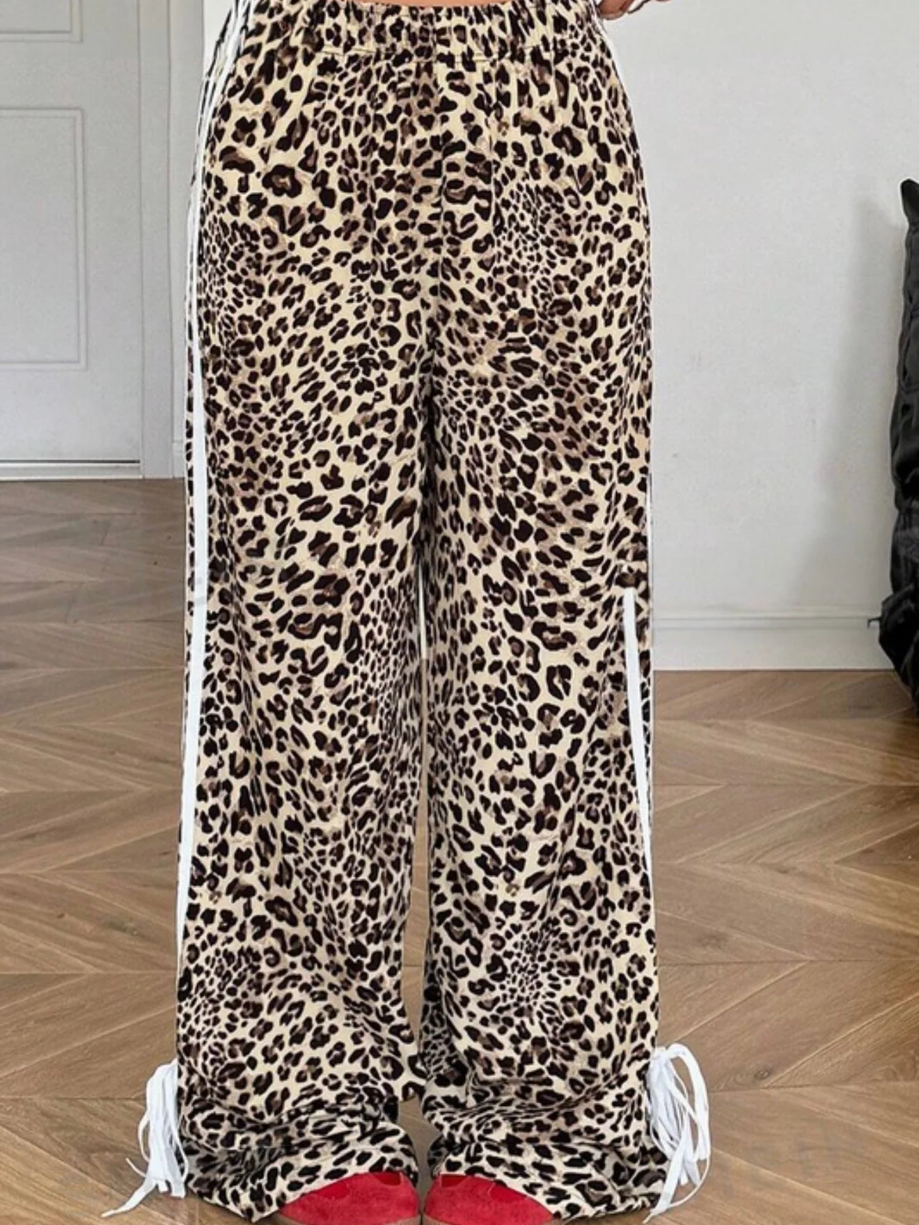 Varsity Wild Leopard Pants - Image 4
