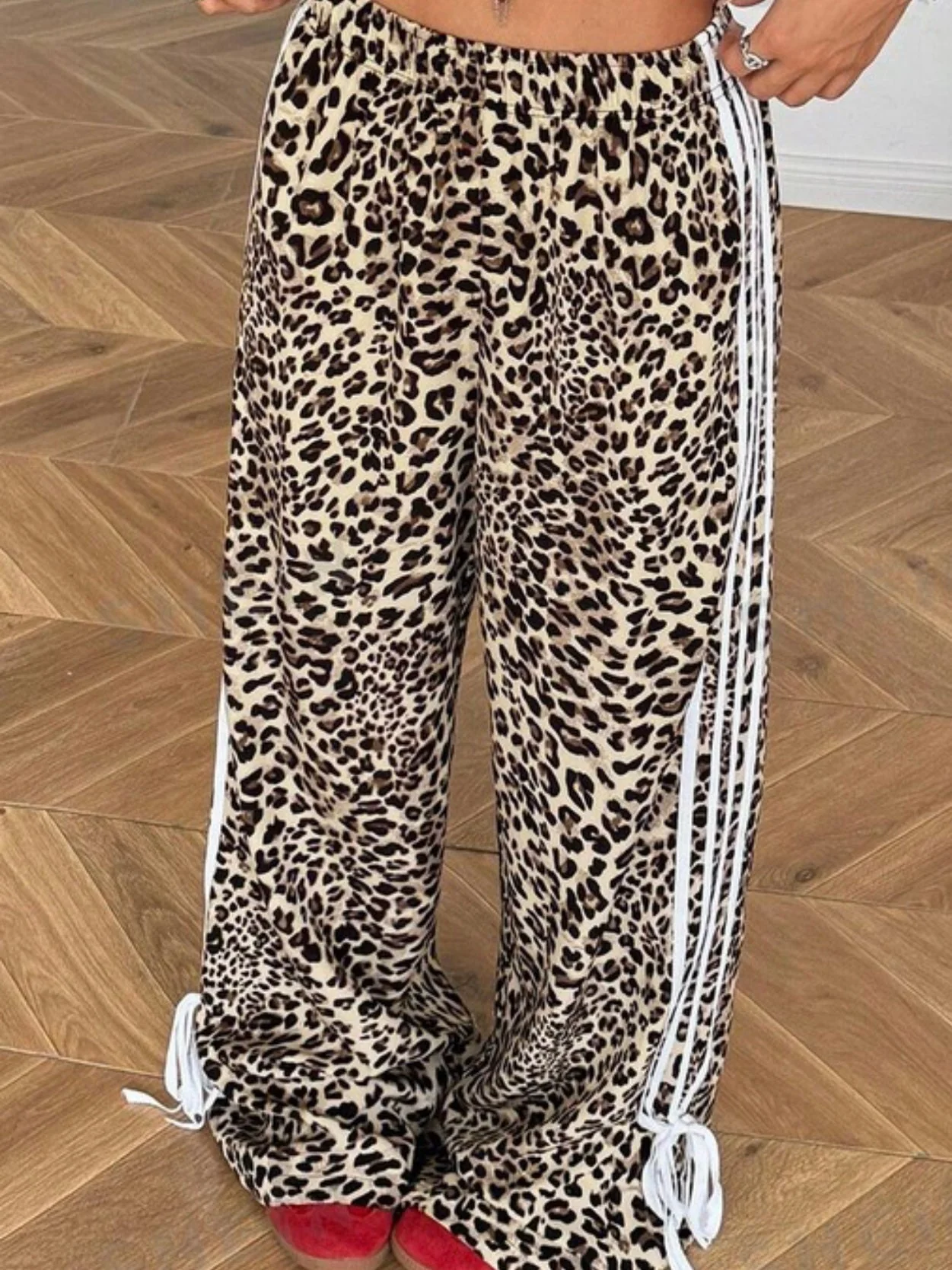 Varsity Wild Leopard Pants - Image 5