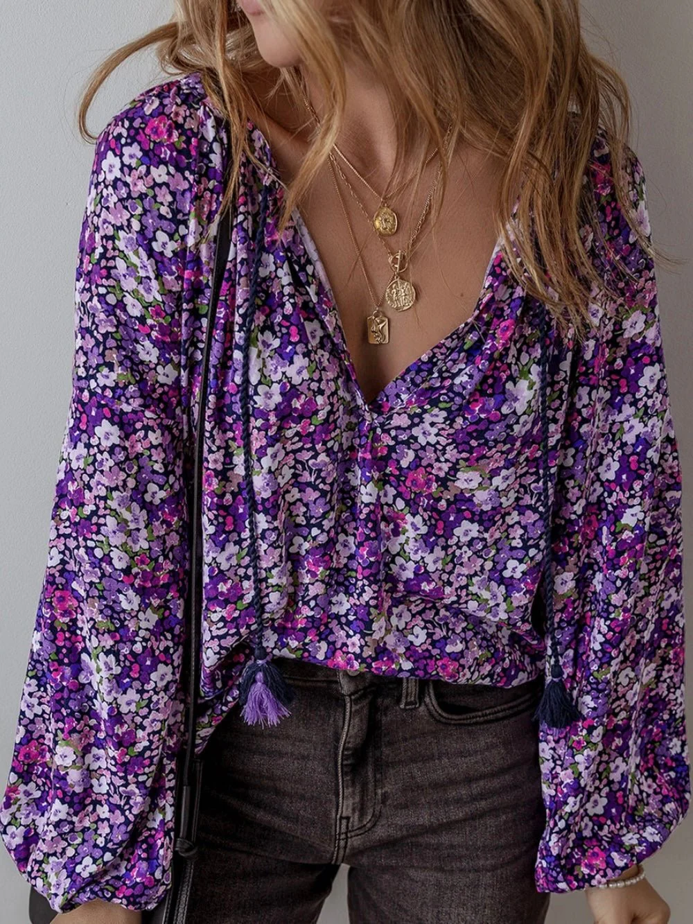 Violets in Bloom Top - Image 7
