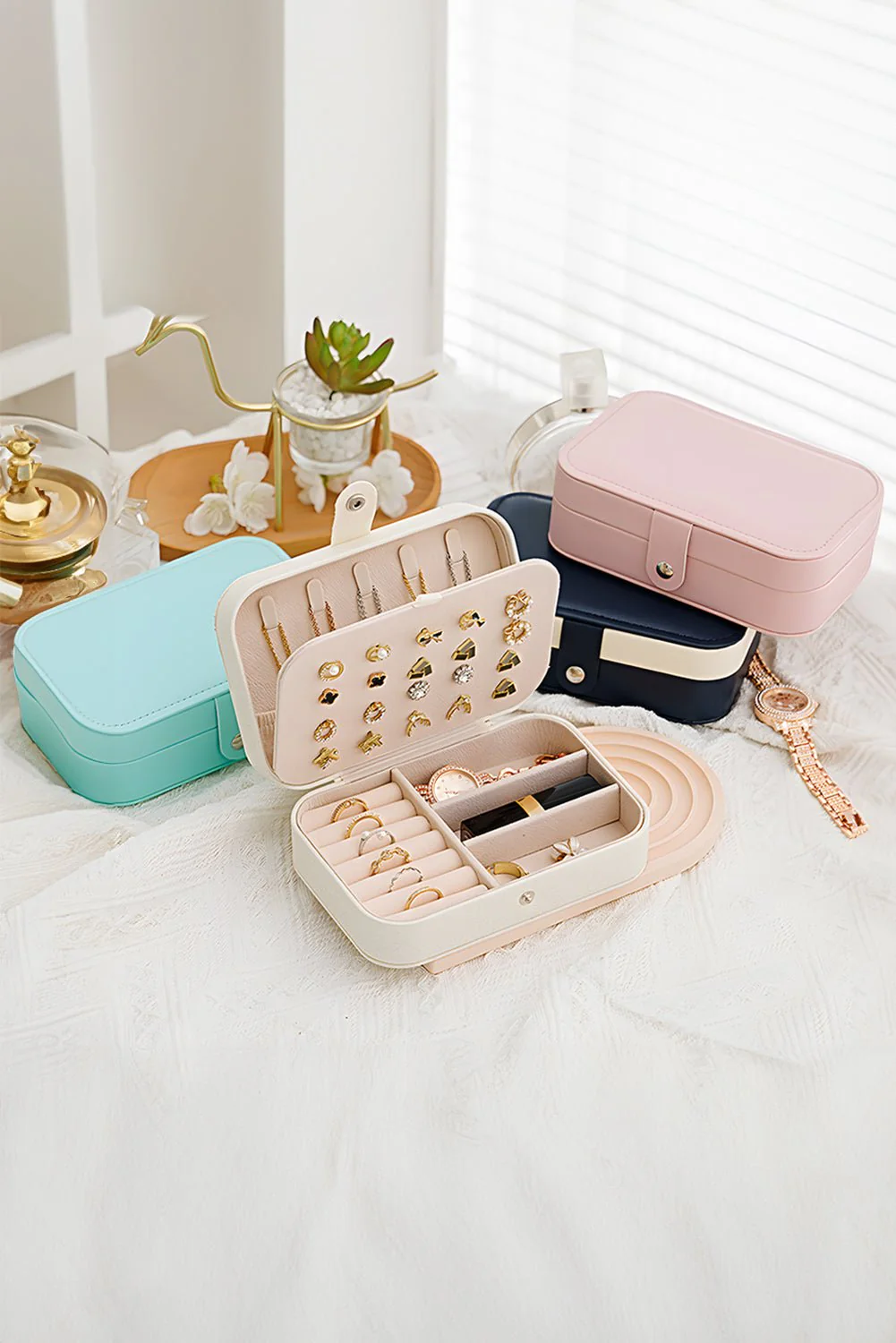 Petite Pearl Voyage Jewelry Keeper Box - Image 5