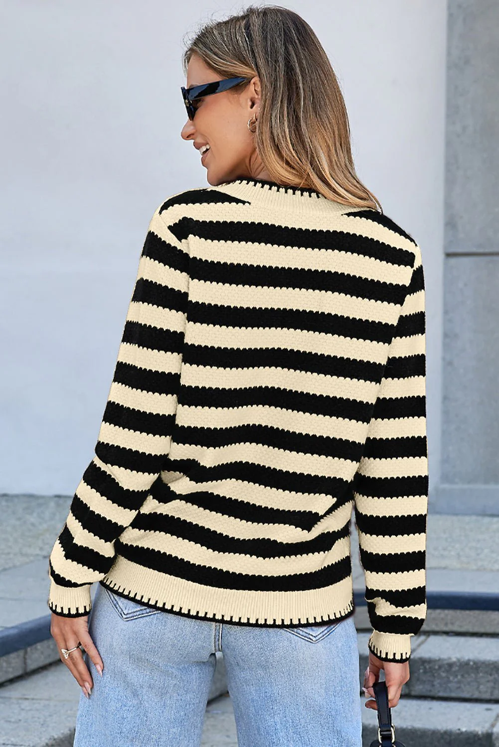 Chic Noir Cardigan - Image 12