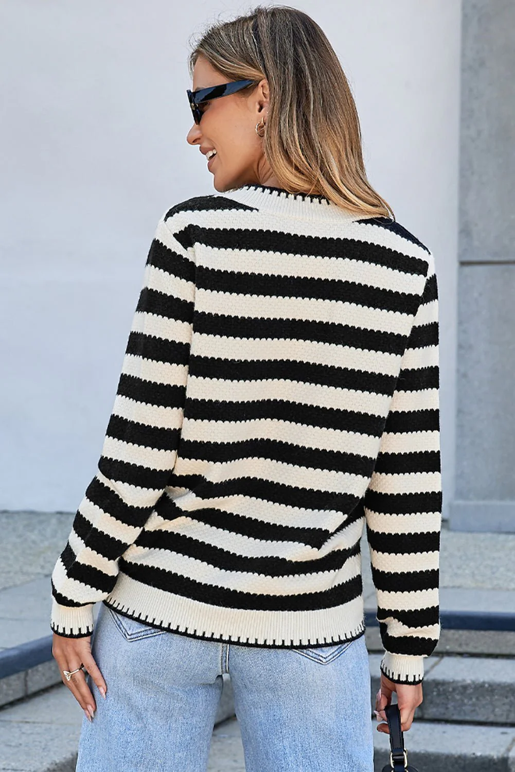 Chic Noir Cardigan - Image 9