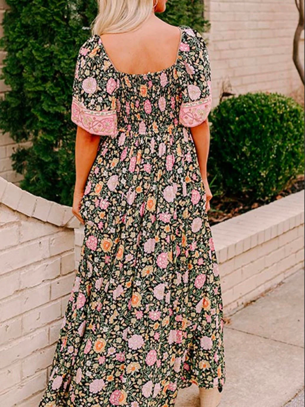 Wildflower Harmony Boho Dress - Image 2