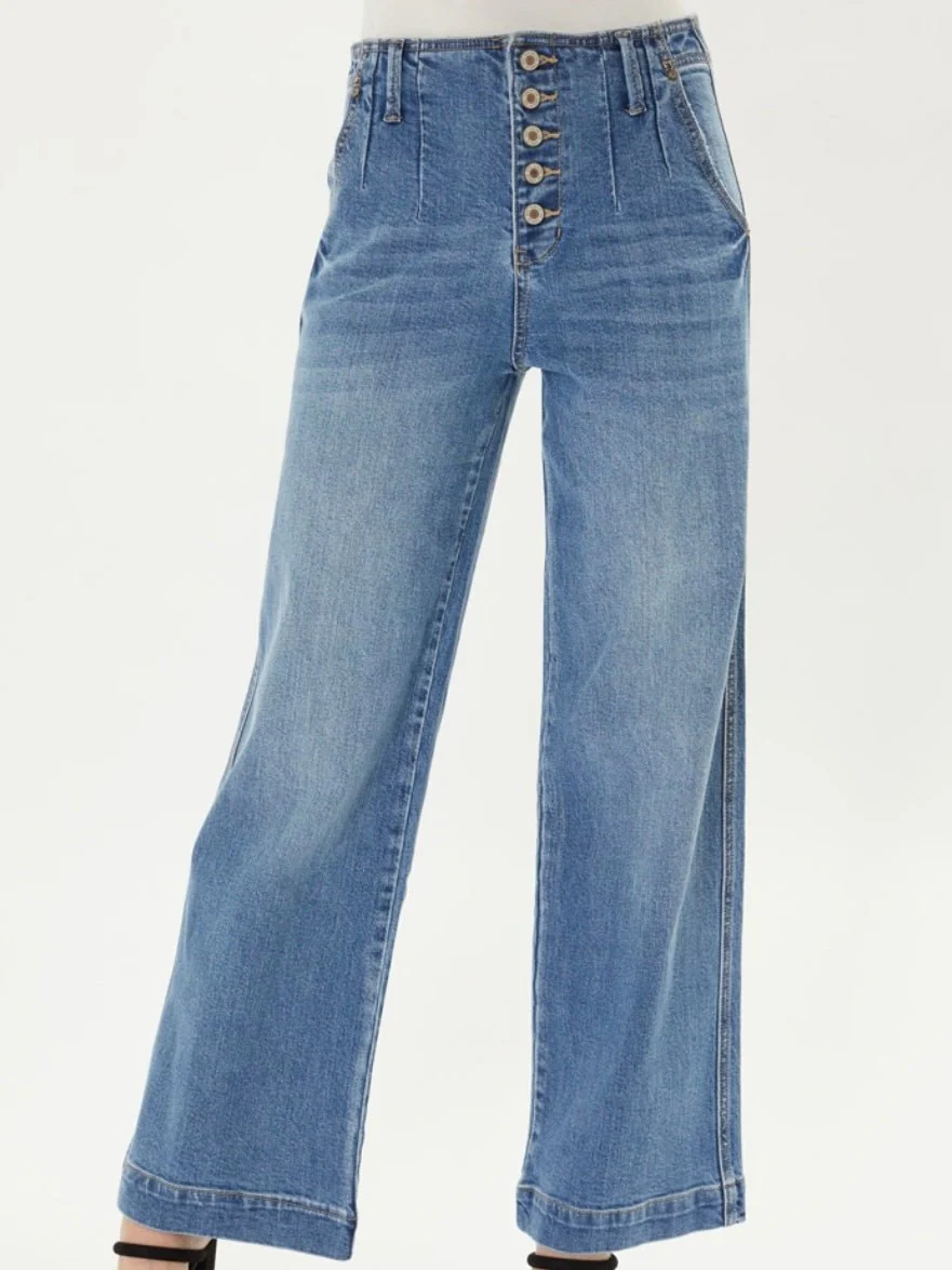 Zoey Wide Leg Jeans - Image 5