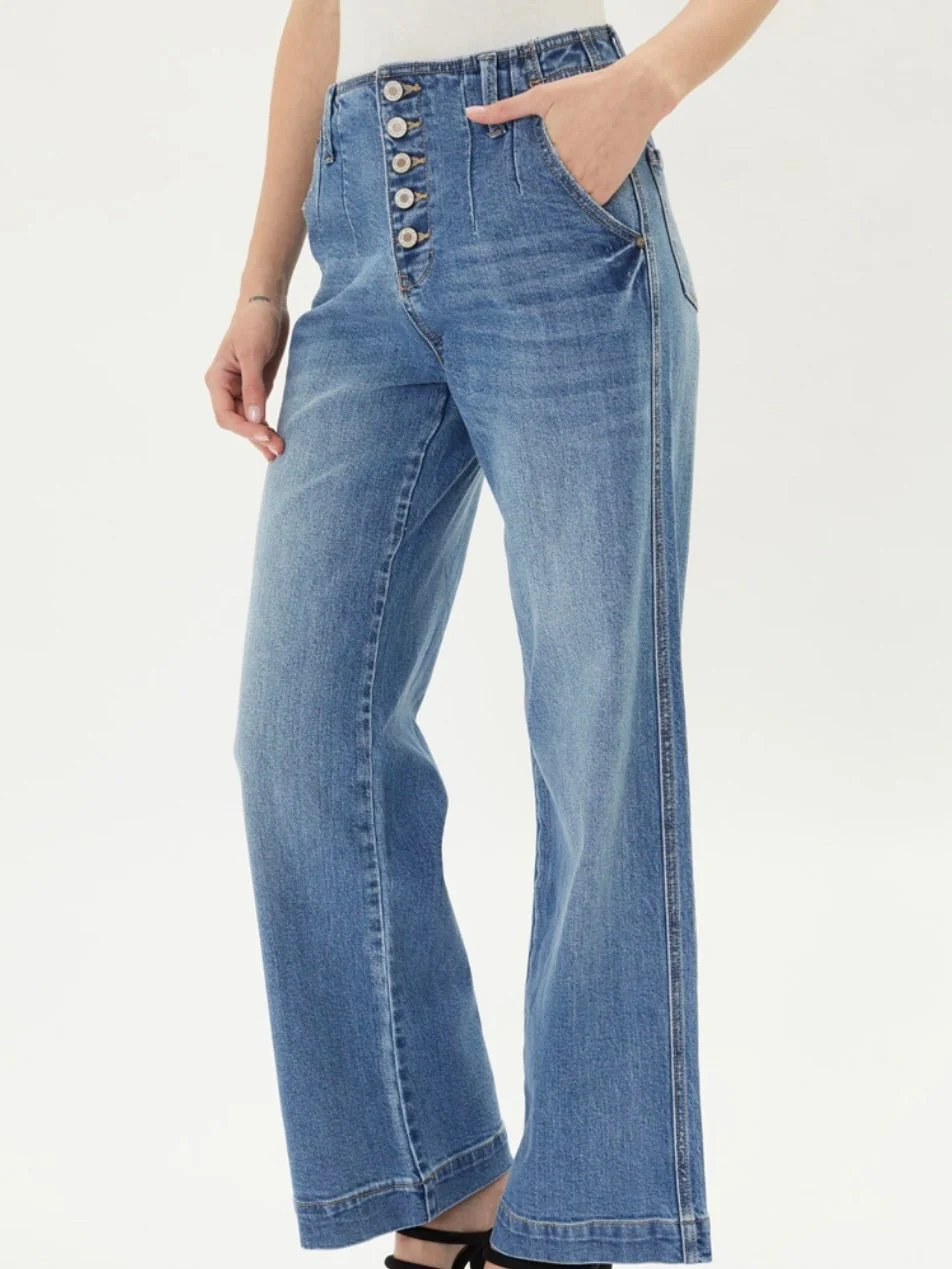 Zoey Wide Leg Jeans - Image 6